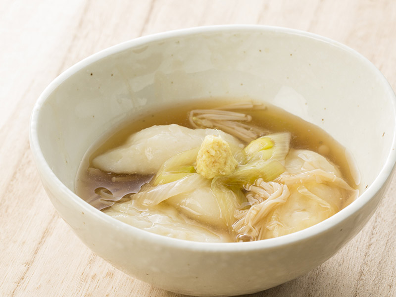 山芋と豆腐のスープ