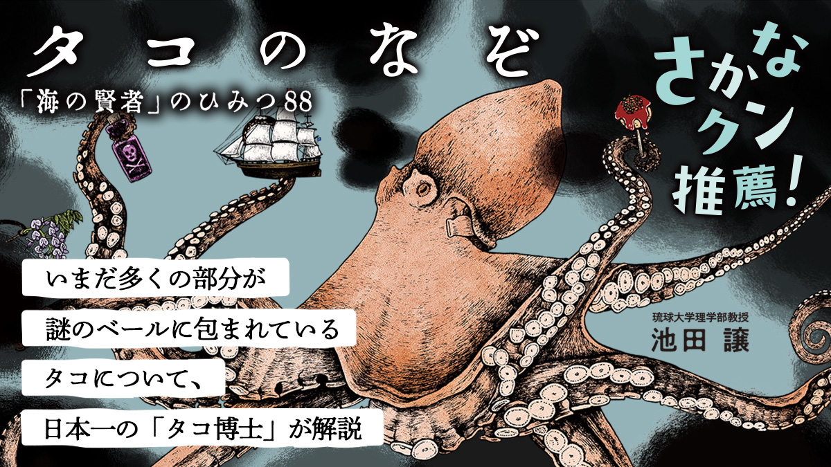 さかなクン推薦！　怪しくて不可思議なタコについて「タコ博士」が解説